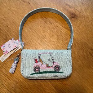 Beaded Bag, Golf Theme, NWT